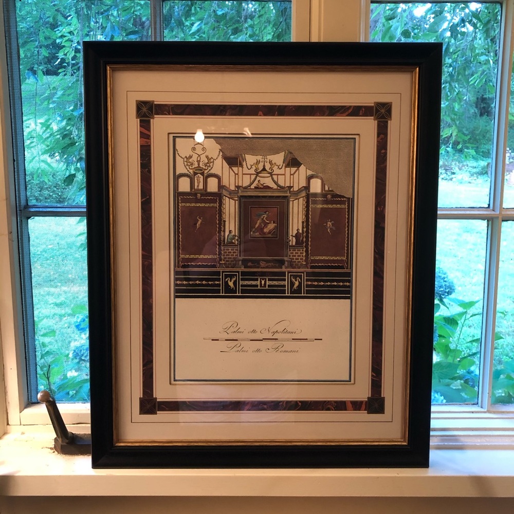 Vintage Hand Colored - Custom Framing
